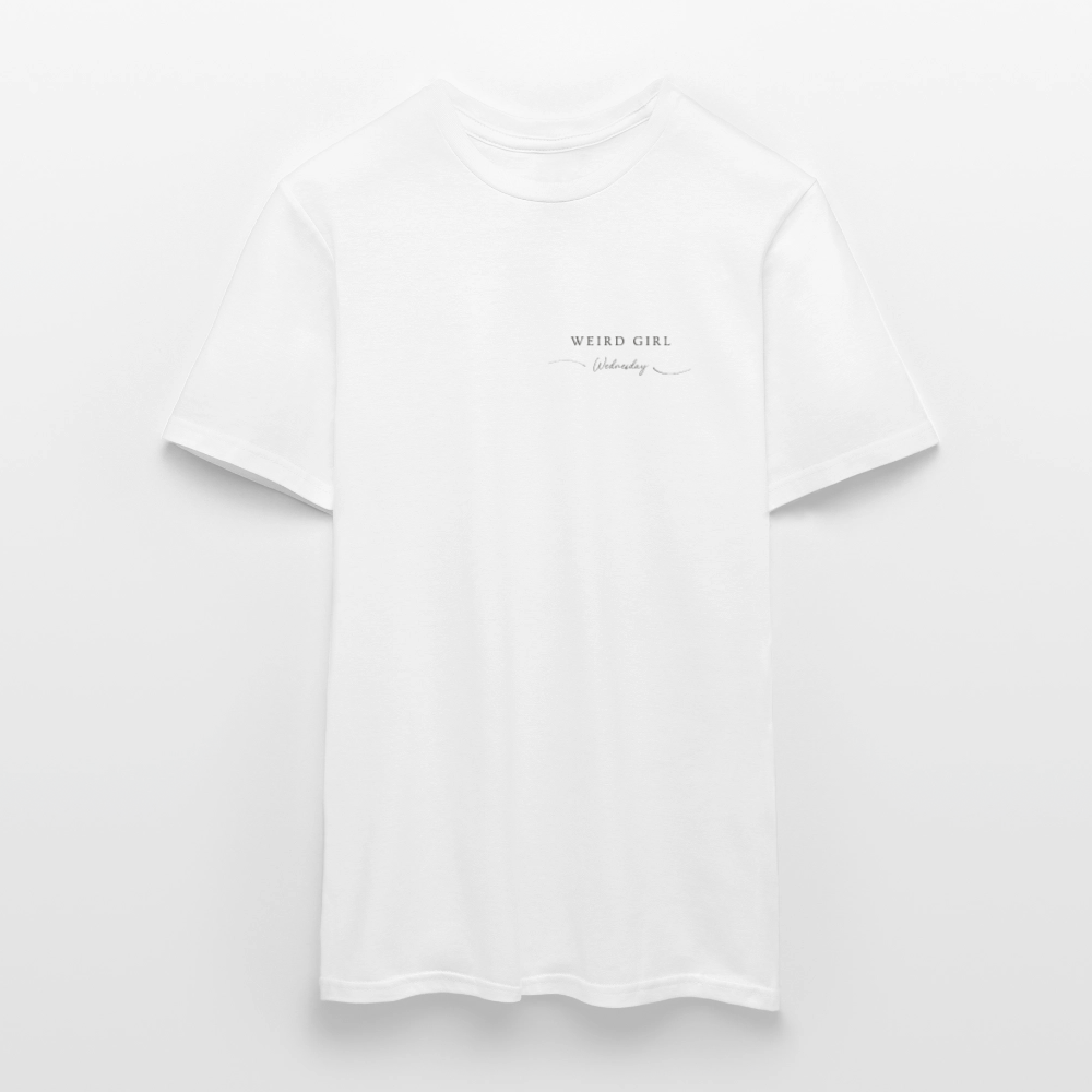 Weird Girl Wednesday T-Shirt - white
