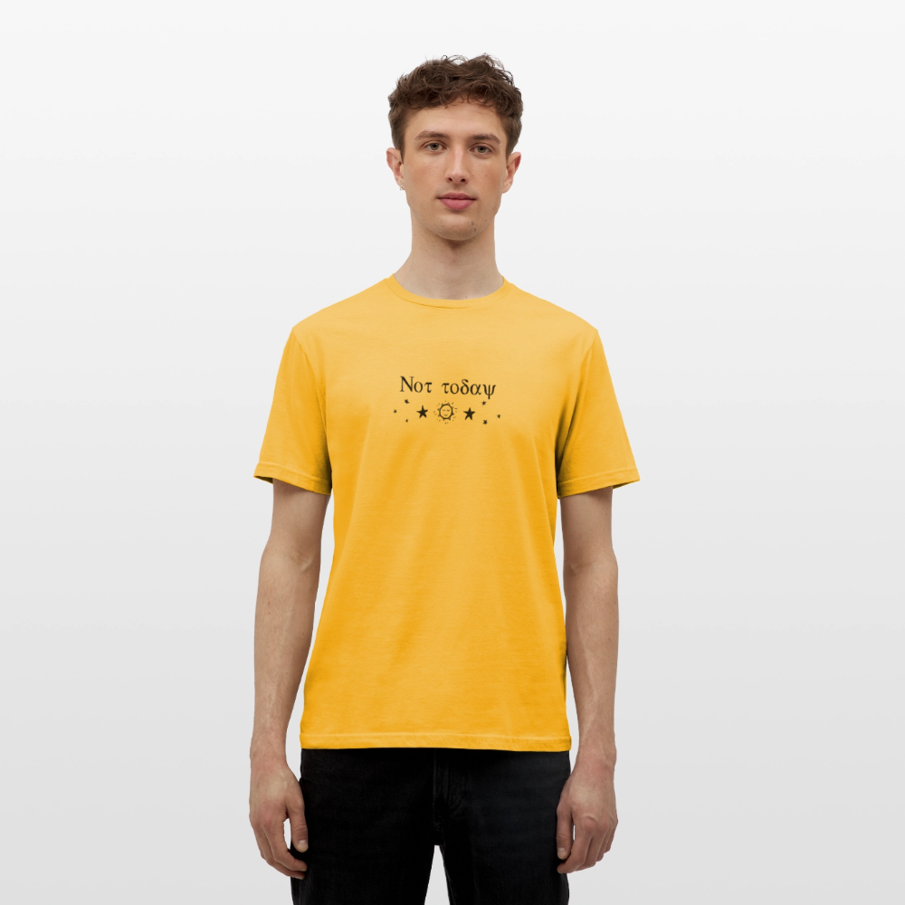 Not Today - Celestial T-Shirt - yellow