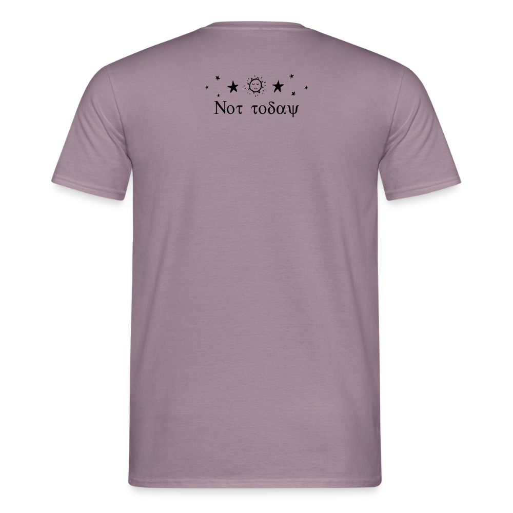Not Today - Celestial T-Shirt - purple-grey 