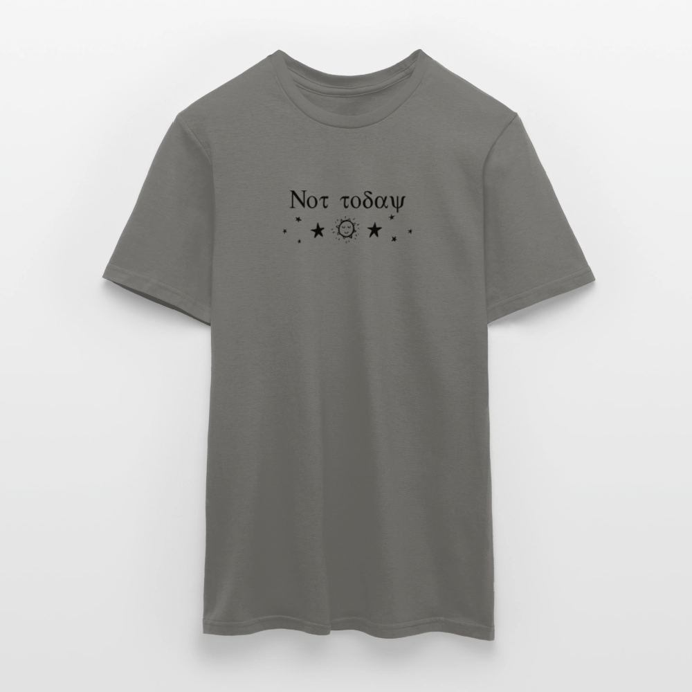 Not Today - Celestial T-Shirt - graphite grey