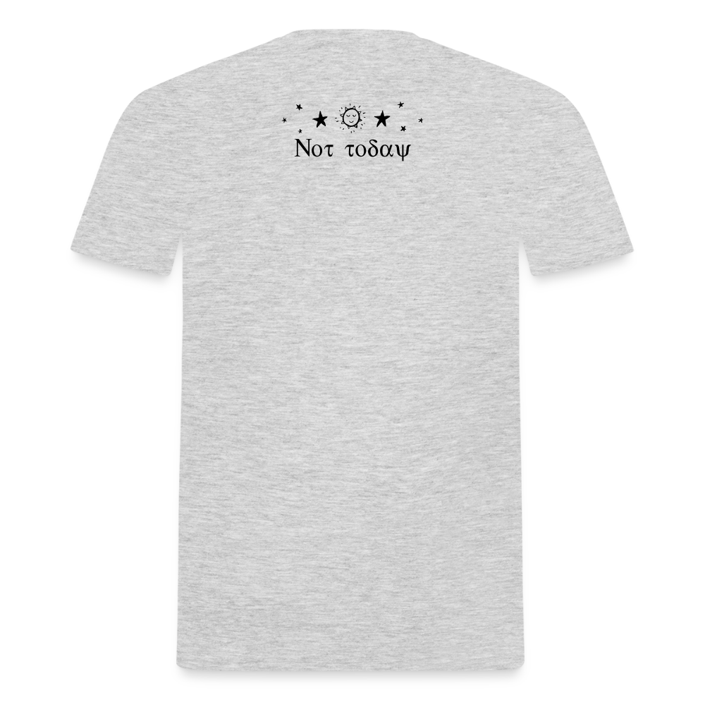 Not Today - Celestial T-Shirt - heather grey