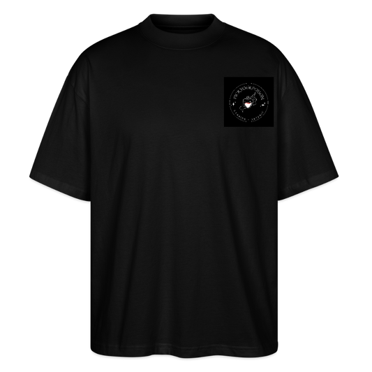 'Pick your poison' - Oversized Unisex Organic T-shirt - black