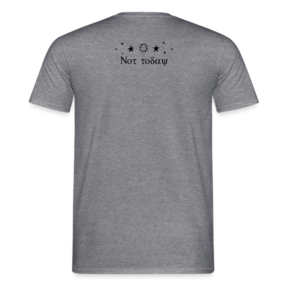 Not Today - Celestial T-Shirt - graphite heather