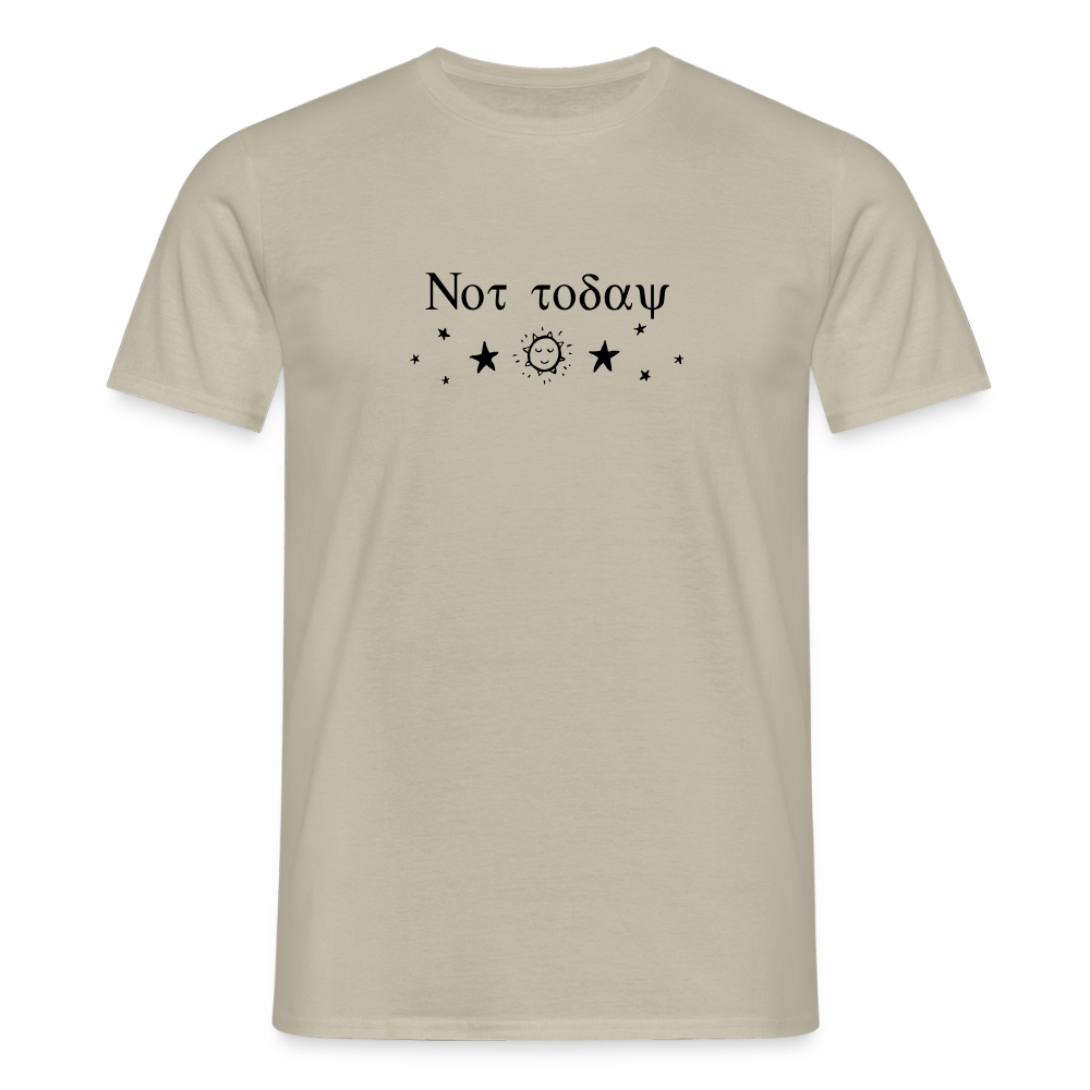 Not Today - Celestial T-Shirt - sand beige