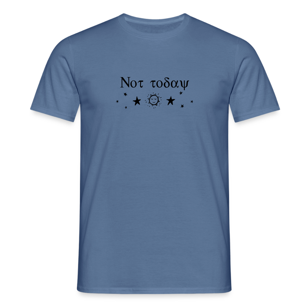 Not Today - Celestial T-Shirt - dove blue 