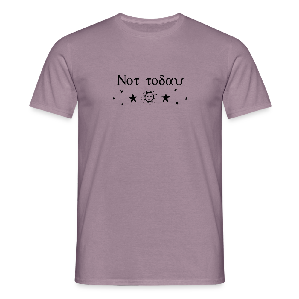 Not Today - Celestial T-Shirt - purple-grey 