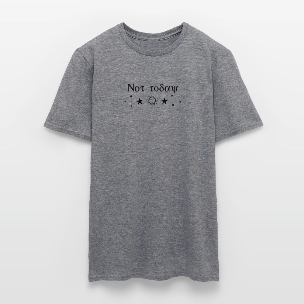 Not Today - Celestial T-Shirt - graphite heather